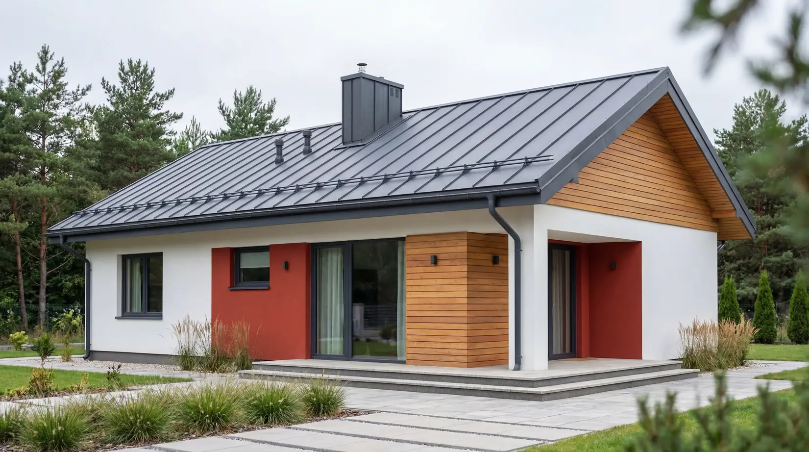 Одноэтажные дома — фото 8